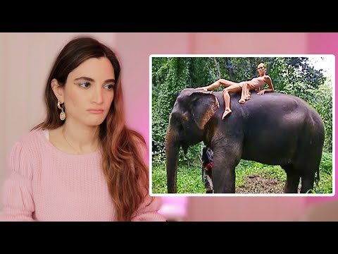 Photographer Reacts to PROBLEMATIC Americas Next Top Model ELEPHANT Photoshoot