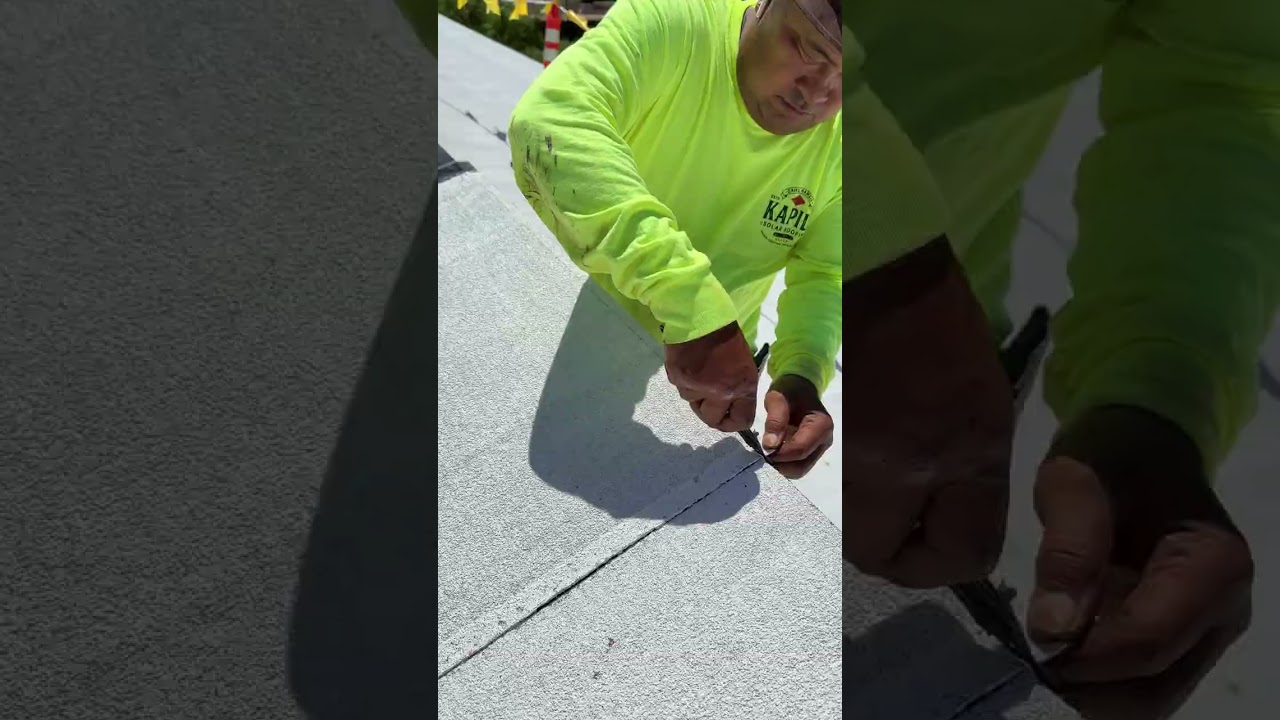 Capsheet installation