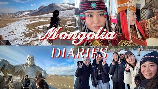 学生2人でモンゴル旅行vlog 🇲🇳 / ゲル,遊牧民,ウランバートル