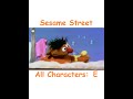 Sesame Street Characters The Letter E