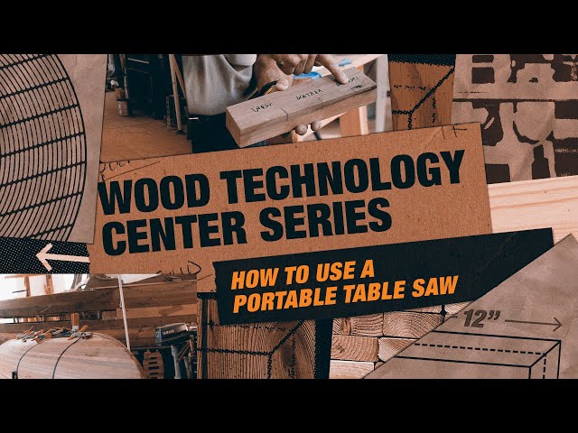 How To Use a Portable Table Saw
