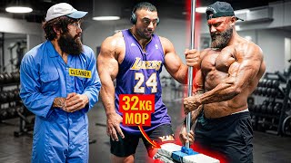 ELITE Powerlifter ANATOLY Use 32kg Mop in the GYM | Bodybuilders Got Angry #49