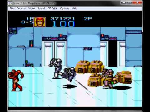 captain america and the avengers megadrive rom