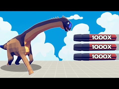 TABS PLAGUE BEARER vs 1000x OVERPOWER UNITS | TABS - Totally Accurate Battle Simulator