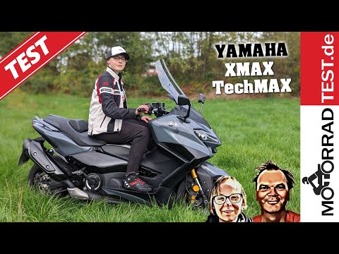 Yamaha TMAX TechMAX | Test (deutsch) des Rollers Modelljahrgang 2022