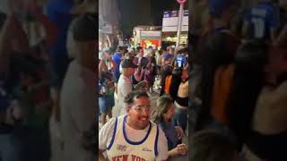 【NYからライブ】ニックス53年ぶりの優勝でNYの街は大興奮！