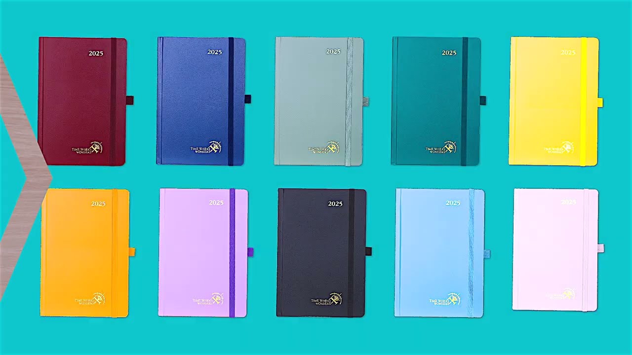 POPRUN 2025 Daily Planner A5 & A6 Sizes