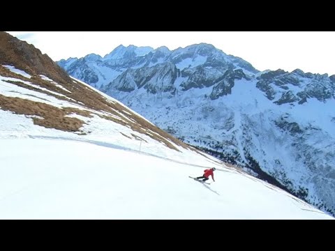 Skiing on the Alpino Slope in Tonale 🇮🇹⛷ with Francesco Grea