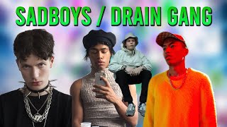 Ｓ Ａ Ｄ Ｂ Ｏ Ｙ Ｓ ／ ＤＲＡＩＮ ＧＡＮＧ (bladee, Ecco2k, Yung Lean, Thaiboy Digital)