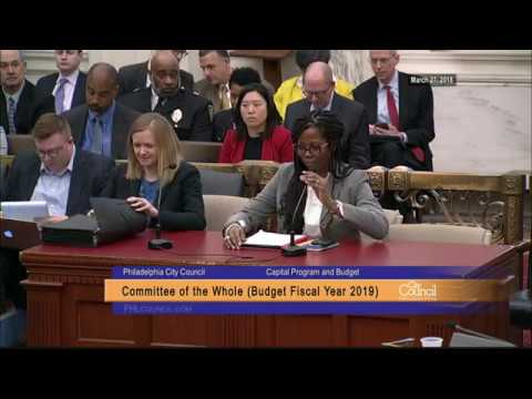 FY2019 Budget Hearing - Capital Program and Budget 3-27-2018