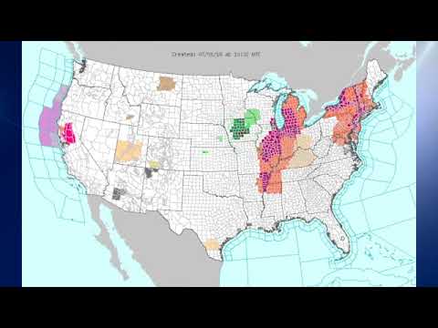 July 1, 2018, Weather Xtreme Video