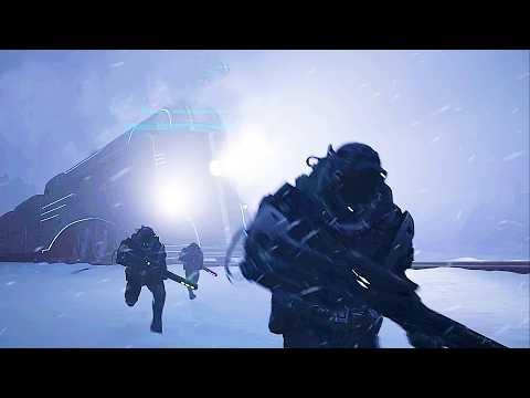 SNOWPIERCER SURVIVAL GAME - Building Our First Base ON A TRAIN - Open World Survival Crafting!