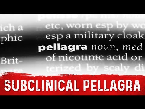 Strange Weird Niacin B3 Deficiency Signs and Symptoms