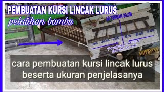 Download lagu KURSI BAMBU LINCAK LURUS - Pembuatan Lincak Model Lurus mp3 Download lagu KURSI BAMBU LINCAK LURUS - Pembuatan Lincak Model Lurus mp3