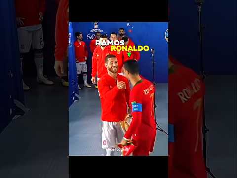 Ronaldo & Sergio Ramos Friendship 🥹