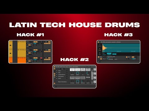 3 Essential Drum Hacks for Latin Tech House