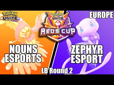 Nouns Esports vs Zepyhr Esport - PUCS EU Aeos Cup LB Round 2 - Pokemon Unite Tournament