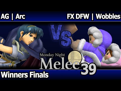 MNM 39 Melee - FX DFW | Wobbles (ICs) vs AG | Arc (Marth) - Winners Finals