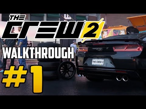 The Crew 2 PS4 Gameplay Walkthrough Part 1- First Car! First 30 Min + All Four Disciplines