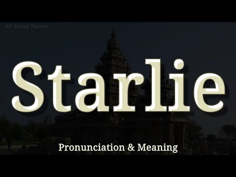 Starlie - Pronunciation and Meaning