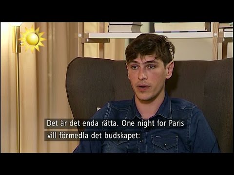 Amaury överlevde terrorattacken i Paris "Jag väntade på min egen död" - Nyhetsmorgon (TV4)