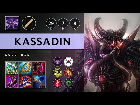Kassadin Mid vs Fizz - KR Master Patch 25.18