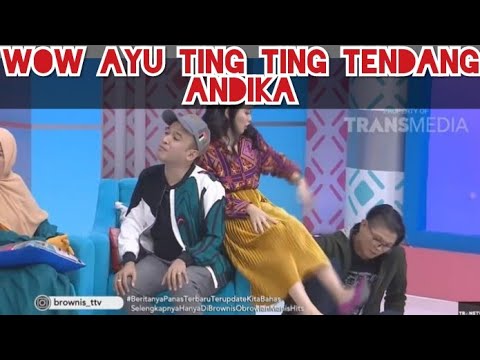 Ayu ting ting hampir tendang andika kangen band