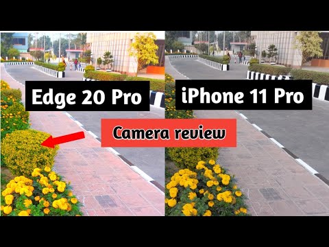Motorola Edge 20 Pro Camera vs iPhone 11 Pro Camera test