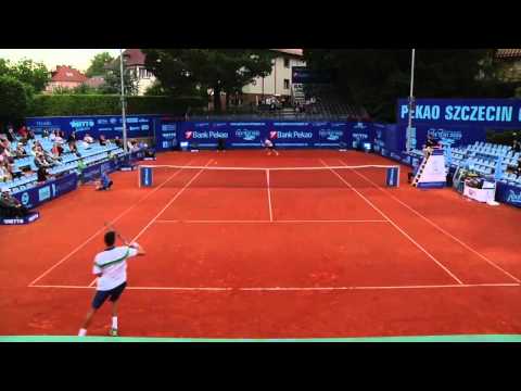 Gawron pożegnał się z turniejem - Pekao Szczecin Open 2012
