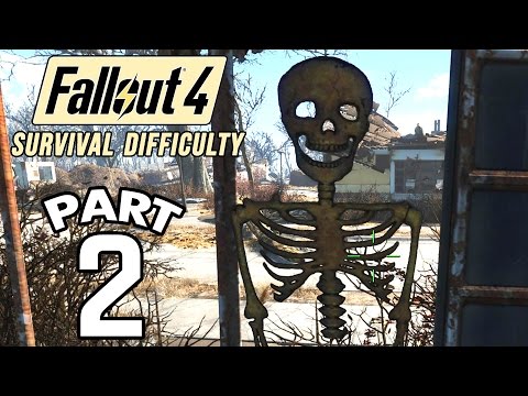 Fallout 4 Survival Difficulty SNIPER Walkthrough Gameplay - Part 2 1080p 60FPS PC/PS4/XBOX ONE