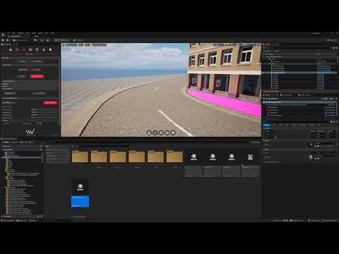 Unreal Engine 5.4 - Creating own City Kit with WorldBLD|CityBLD & Megascans & wParallax - Part2 - 4K