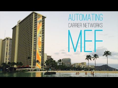 PTC’17:  Pascal Menezes, CTO, MEF – Automating Carrier Networks