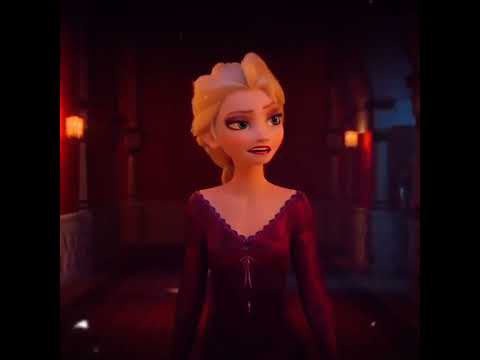 (Darkside x Aaja sanam) Elsa dark edit ⚡✨🖤❄💙