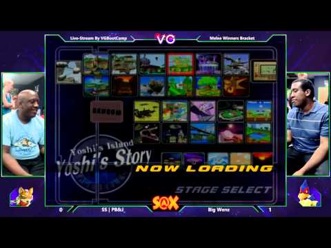 S@X - SS | PB&J (Fox) Vs. Big Wenz (Falco) SSBM Tournament - Smash Melee