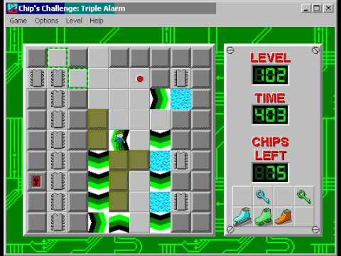 CCLP3 level 102 solution - 348 seconds