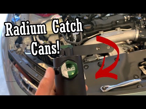 How to Install Radium Catch Cans 2017-2019 Civic Type R FK8