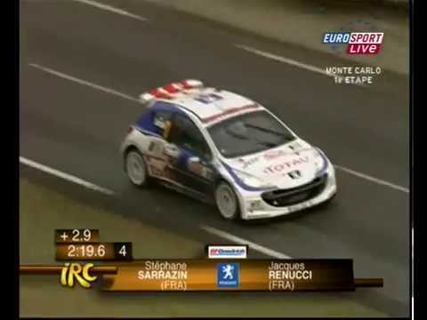Rallye Monte-Carlo 2009 ES3 - Eurosport