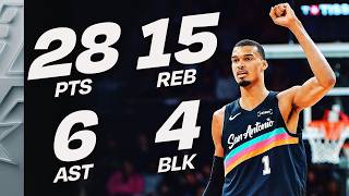 Victor Wembanyama - San Antonio Spurs - Maxime Raynaud - Sacramento Kings