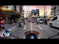 16DEC2023 Pattaya From Residential Area To Jomtien Beach Motorcycle Driving ASMR Thailand 4K