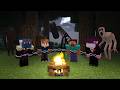 4 Idiots Chained Together In Horror Minecraft