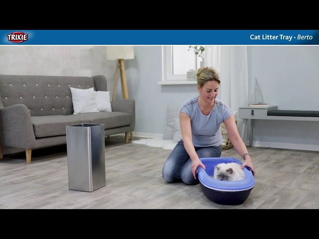 تريكسي صندوق رمل 59x22x39سنتيمتر تركواز مع فلتروإط...