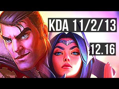 JAYCE vs IRELIA (TOP) | 11/2/13, Legendary, 400+ games | KR Diamond | 12.16
