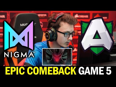 NIGMA vs ALLIANCE — MIRACLE Terrorblade Epic Comeback Grand Final
