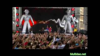 Chorégraphie record 20000 fans Flash mob - Black Eyed Peas I Gotta Feeling.