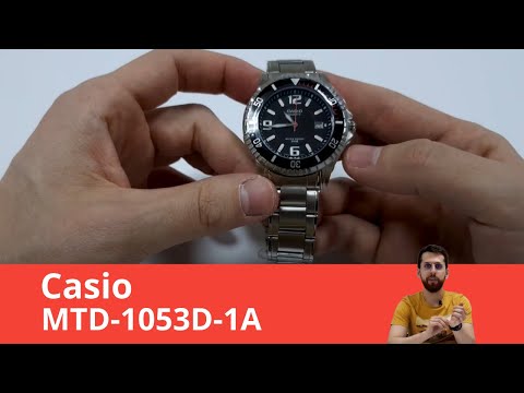 Часы Casio MTD-1053D-1A - Обзор, Настройка, Замена Батарейки