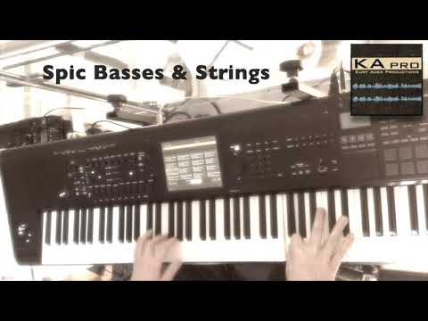 Spiccato Basses & Strings - KApro Premium "Epic Composer" Lib - KORG Kronos EXs131–EXs134 (KEYjDAVE)