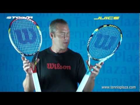 Wilson Juice and Steam Series Product Overview at Tennis Plaza
