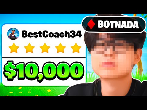 I Went UNDERCOVER With a PRO Fortnite Coach… 🤫