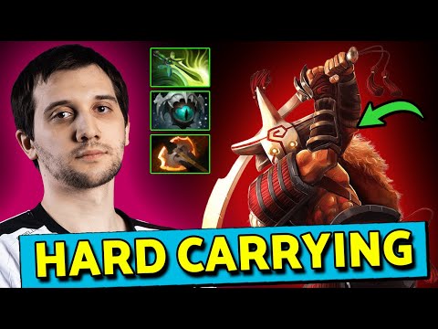 Was Arteezy's Juggernaut Carried in this GAME??