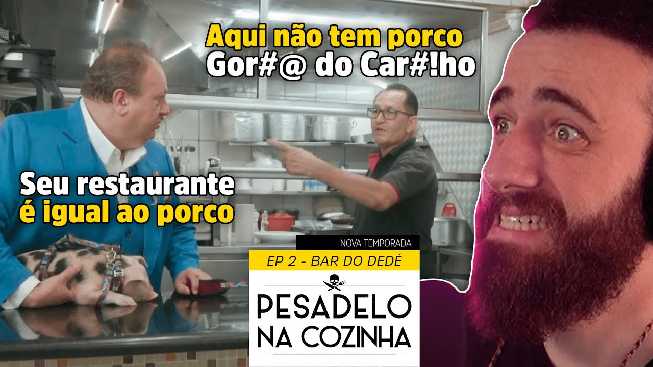 ELE EXPULSOU O JACQUIN DO RESTAURANTE NO MEIO DA DISCUSSÃO - (Pesadelo na Cozinha)